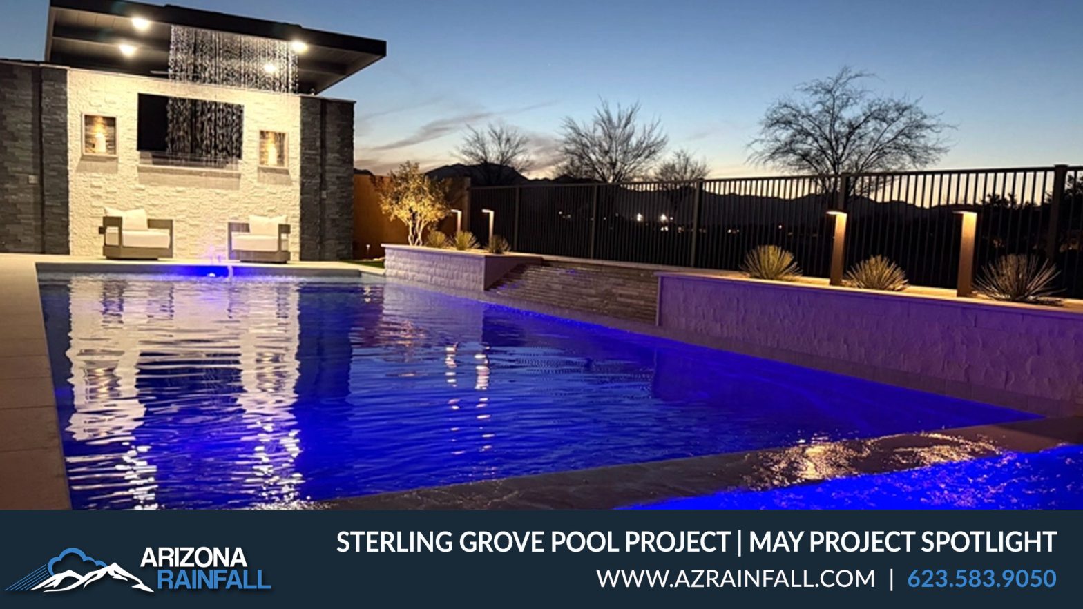 Sterling Grove Pool Project | AZ Rainfall
