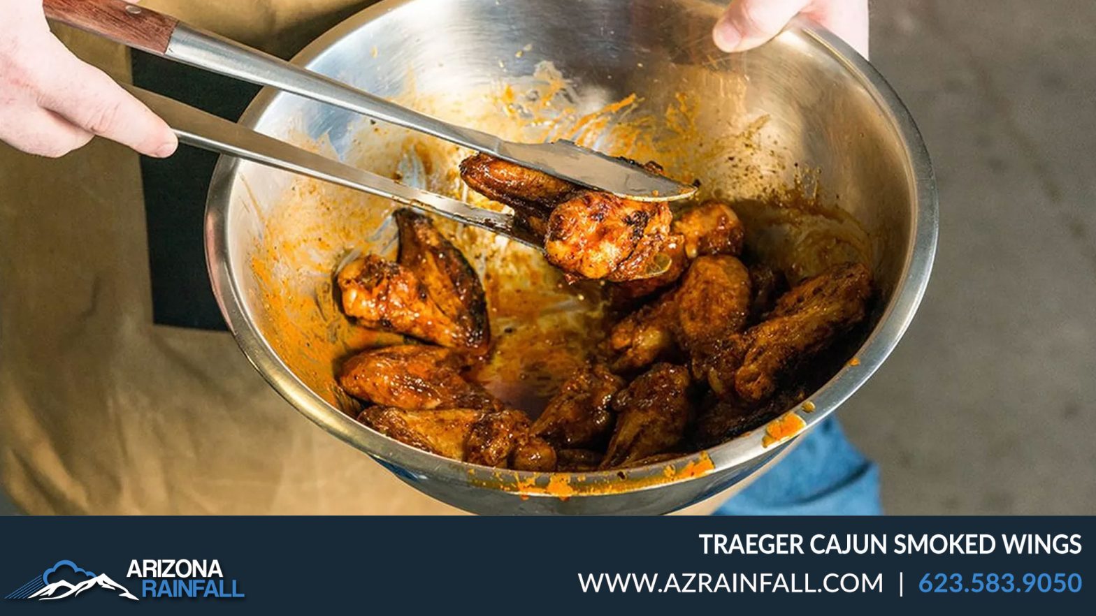 Traeger Cajun Smoked Wings