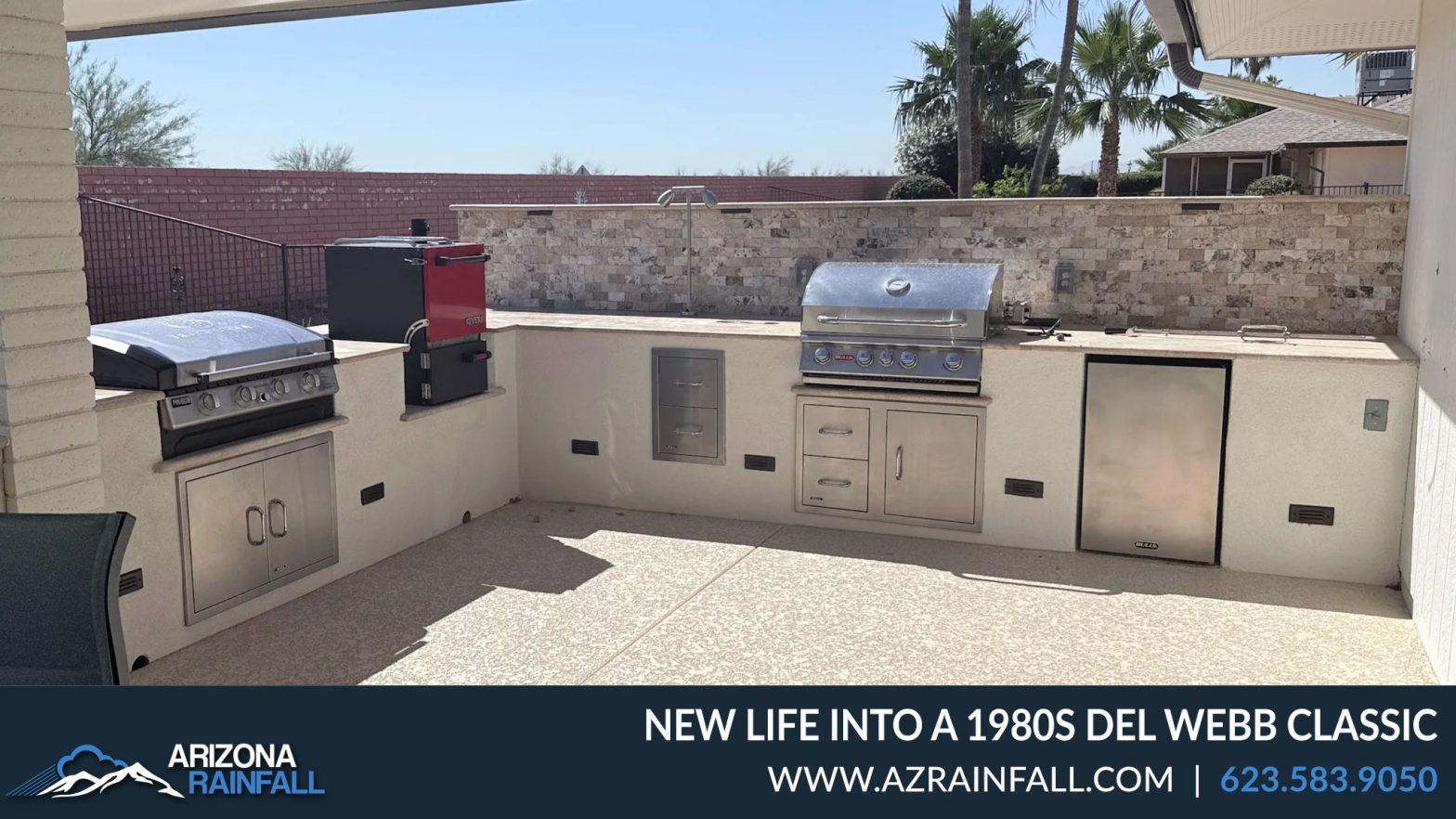 Sun City Landscape Design | Arizona Rainfall